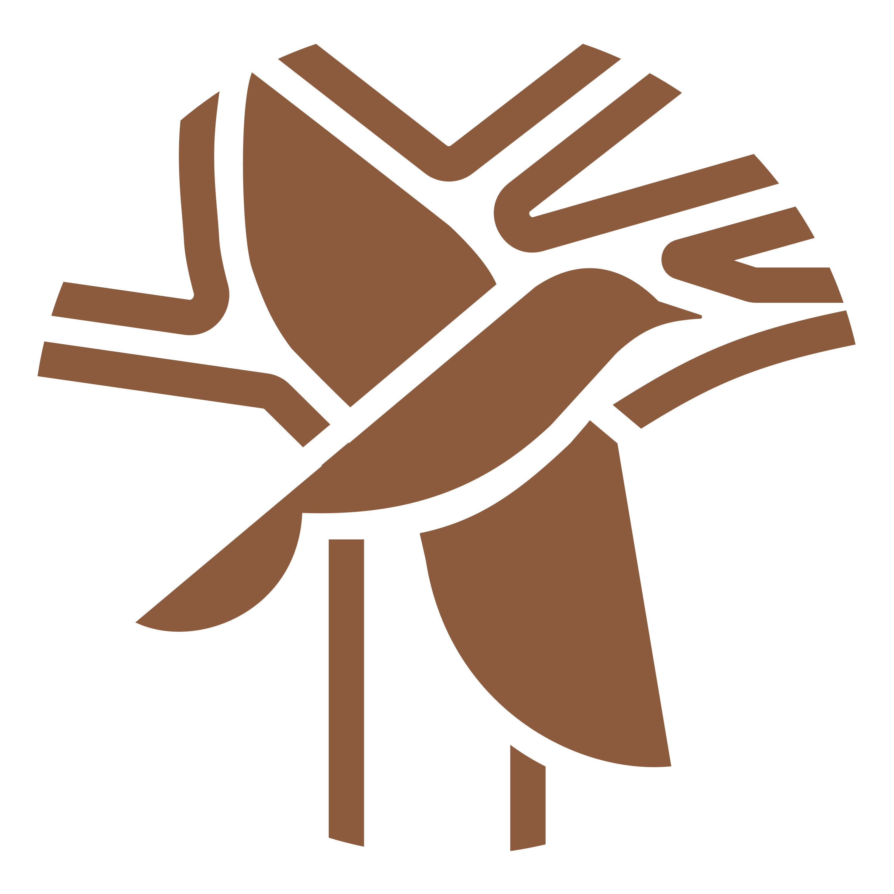 Logotipo Serra Gaúcha — monocromática Pinhão